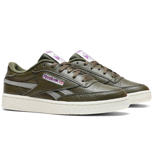 reebok army green sneakers