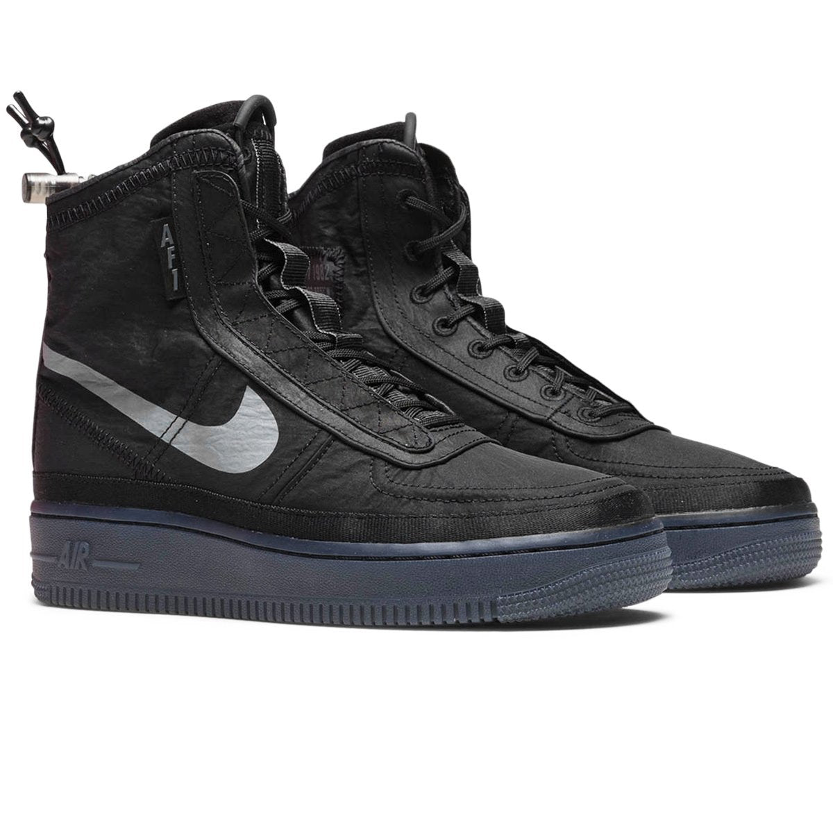 nike af1 shell black