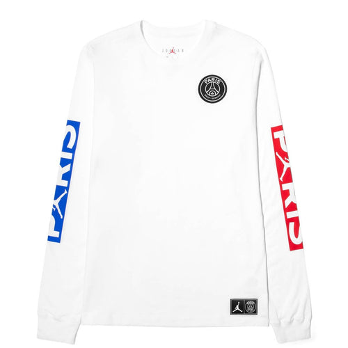 psg white jersey long sleeve