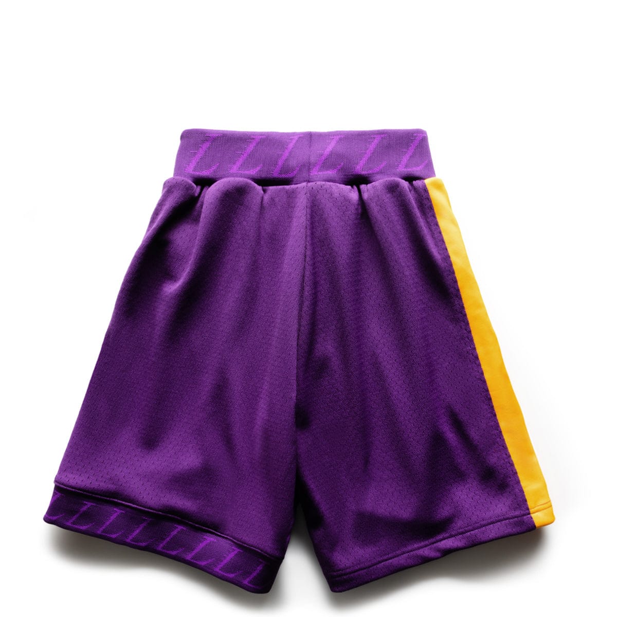 Mitchell & Ness Los Angeles Lakers Marble Swingman Shorts Purple - Size XL