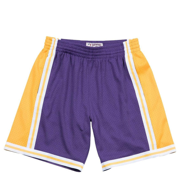 Mitchell & Ness NBA SWINGMAN ROAD SHORTS LAKERS 84-85