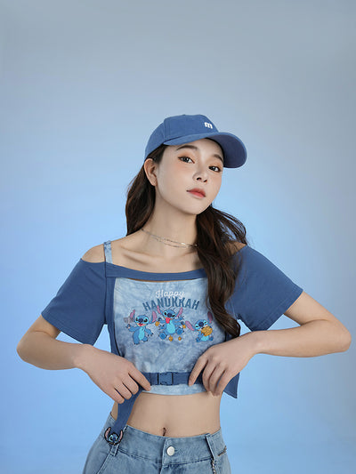 Stitch Crop Top-Shirts & Tops-ntbhshop