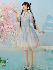 Sword and Fairy Cheongsam Dress-Outfit Sets-ntbhshop