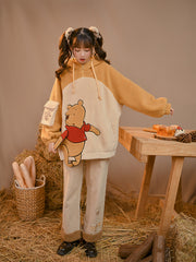 Winnie the Pooh Fleece Hoodies-Sets-ntbhshop