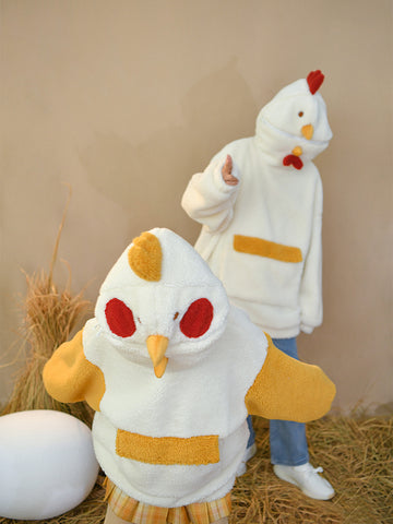 Babo Chicken Fleece Hoodies-Sets-ntbhshop