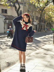 Cardcaptor Sakura Knit Dress & Detachable Collar-Dress-ntbhshop