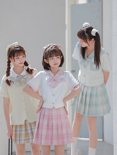 Pastel Fairy Jk Uniform Shirts-Shirts & Tops-ntbhshop