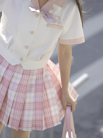 Dream Girl Jk Uniform Skirts-School Uniforms-ntbhshop