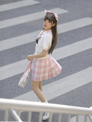 Dream Girl Jk Uniform Skirts-School Uniforms-ntbhshop