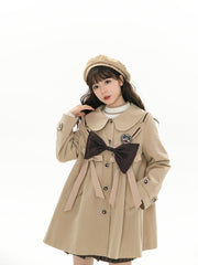 Darla Detachable Collar Short Coat-Coats & Jackets-ntbhshop