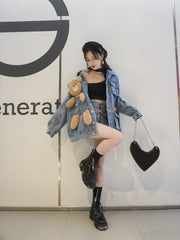 Big Bear Denim Jacket-Jacket-ntbhshop