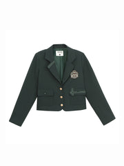 Bear Academy Blazer & Pleated Skirt-Outfit Sets-ntbhshop