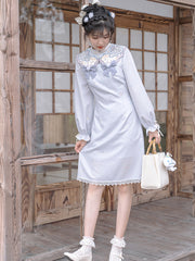 My Melody, Cinnamoroll Collars & Cheongsam Dresses-Sets-ntbhshop