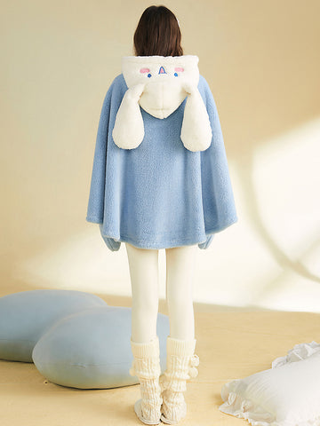 Cinnamoroll Fleece Poncho-Pajamas-ntbhshop