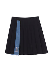 Stitch Crop Top & Skirt-Outfit Sets-ntbhshop
