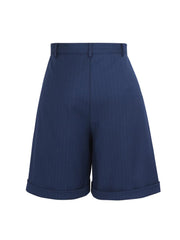 Wisdom Blue Vest & Shorts-Sets-ntbhshop