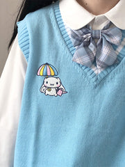 Kuromi My Melody Cinnamoroll Jk Uniform Sweaters-Sets-ntbhshop