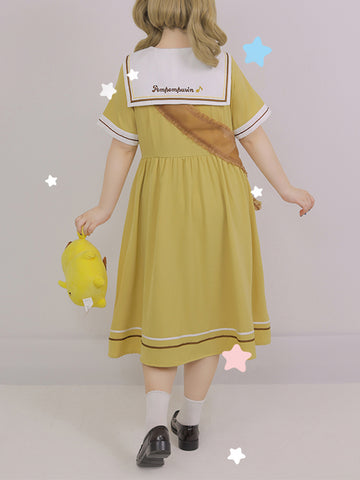 Kuromi My Melody Cinnamoroll Pompompurin Sailor Dresses & Sashes-Sets-ntbhshop