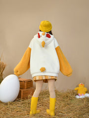 Babo Chicken Fleece Hoodies-Sets-ntbhshop