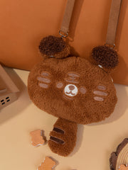 Brown Bear Fleece Bag-Bag-ntbhshop