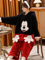 Mickey Mouse Fleece Pajamas-Pajamas-ntbhshop