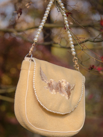 Retro Peony Pearl Handbag-Bag-ntbhshop