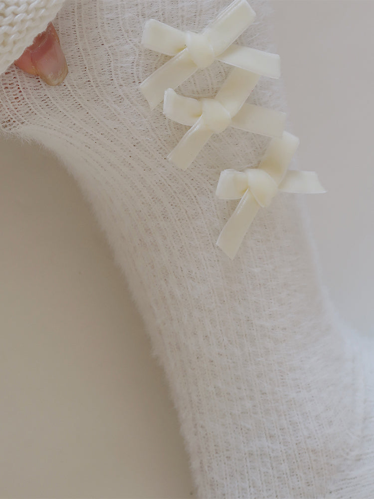 Ribbon Ribbon Ankle Socks-ntbhshop