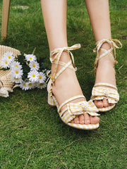 Daisy Fairy Wrap Ankle Sandals-Sandals-ntbhshop