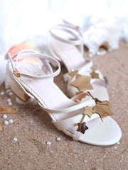 Star Flash Ankle Strap Sandals-Sandals-ntbhshop