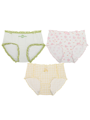Veggie Fairy Underwear Set of 3-Underwear-ntbhshop