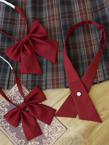 Snow White Jk Uniform Bow Ties-Sets-ntbhshop