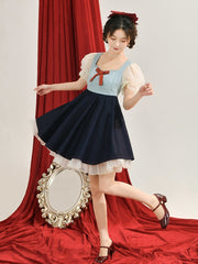 Snow White Babydoll Dresses-Dresses-ntbhshop