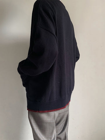 Haru Jk Dk Knit Cardigans-Knitwear-ntbhshop