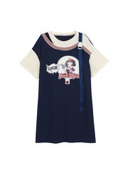 Snow White Sweat Dress, Shirt & Shorts-Outfit Sets-ntbhshop