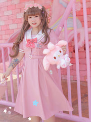 Kuromi My Melody Cinnamoroll Pompompurin Sailor Dresses-Sets-ntbhshop