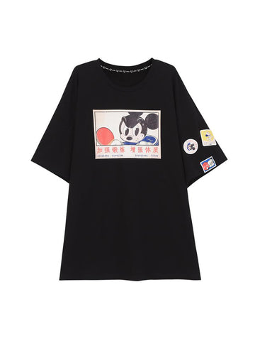 Mickey Mouse Crop Tops, Tees & Shorts-Sets-ntbhshop