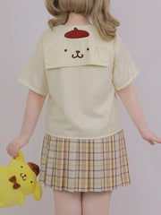 Kuromi My Melody Cinnamoroll Pompompurin Jk Uniform Sailor Shirts-Sets-ntbhshop