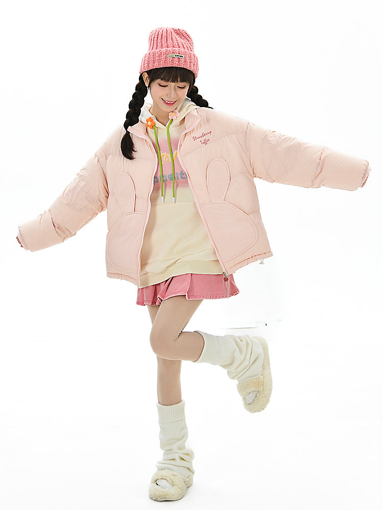 Strawberry Toffee Duck Down Jacket & Bag-ntbhshop