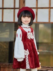Snow White Turtleneck & Dress-Sets-ntbhshop
