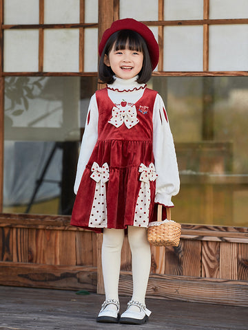 Snow White Turtleneck & Dress-Sets-ntbhshop