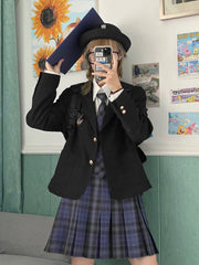 Momoji Jk Uniform Bowler Hat-Headwear-ntbhshop