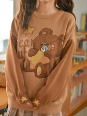 Bear Cub Sweater & Overall Shorts-ntbhshop