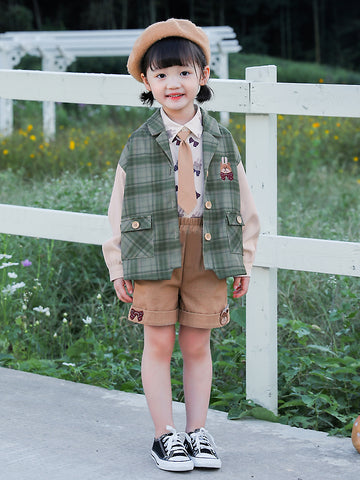 Bunny Bear Jacket, Blouse, Shorts & Pants-Sets-ntbhshop