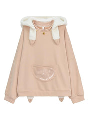 Baby Lamb 2-Way Sweatshirt & Shorts-Sets-ntbhshop