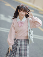 Sakura Jk Uniform Sweaters-Sets-ntbhshop