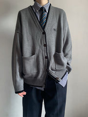 Haru Jk Dk Knit Cardigans-Knitwear-ntbhshop