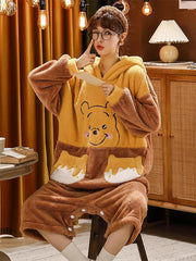 Winnie the Pooh Fleece Pajamas-Pajamas-ntbhshop