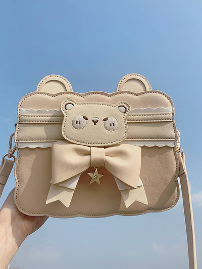 Cookie Bear Mini Shoulder Bags-ntbhshop