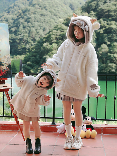 Babe Sheep Fleece Jacket-Jacket-ntbhshop