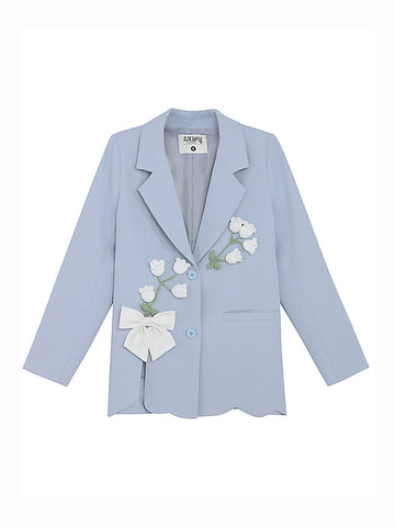 Lily of the Valey Blazer-Coats & Jackets-ntbhshop